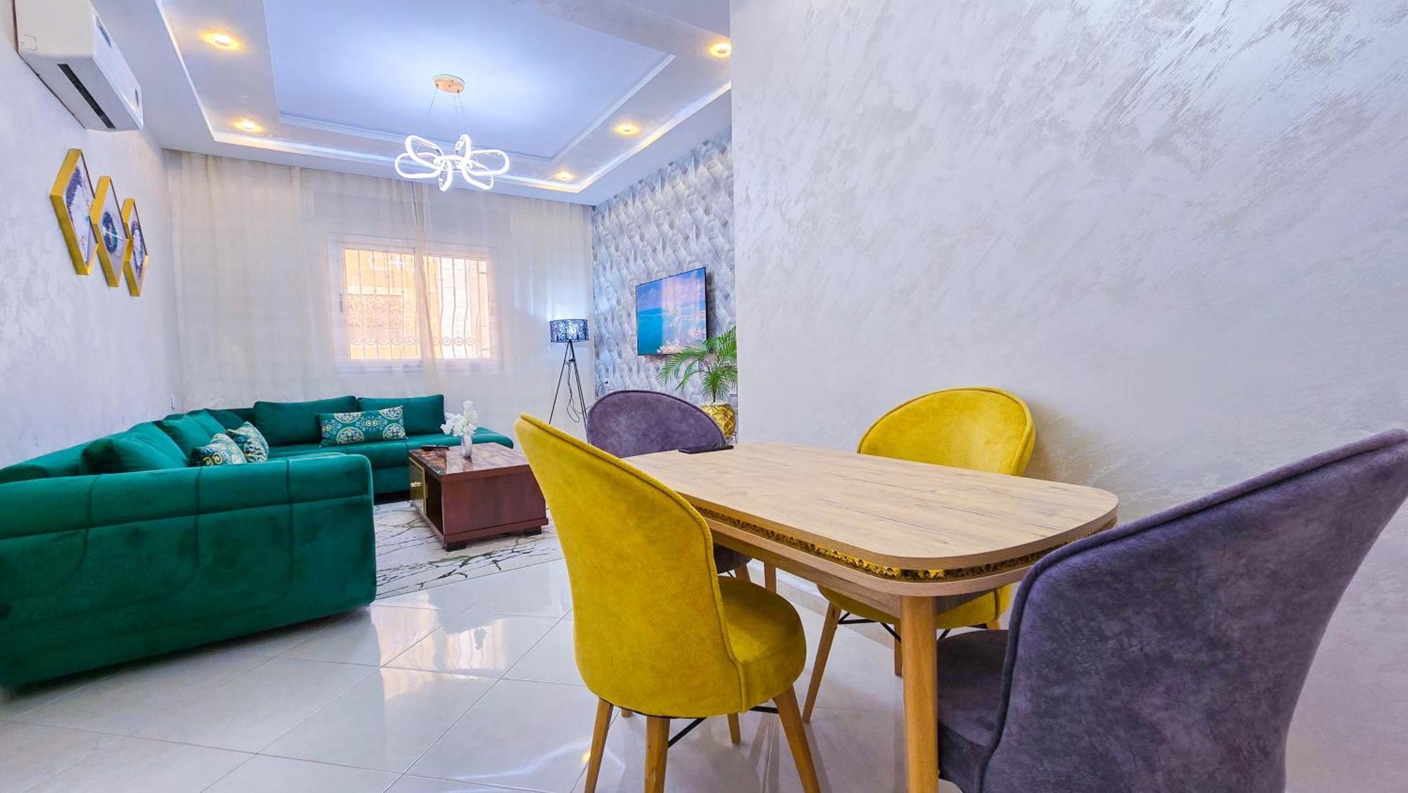 טנג'יר Elite Holiday Home - Luxury & Centric Flat חדר תמונה